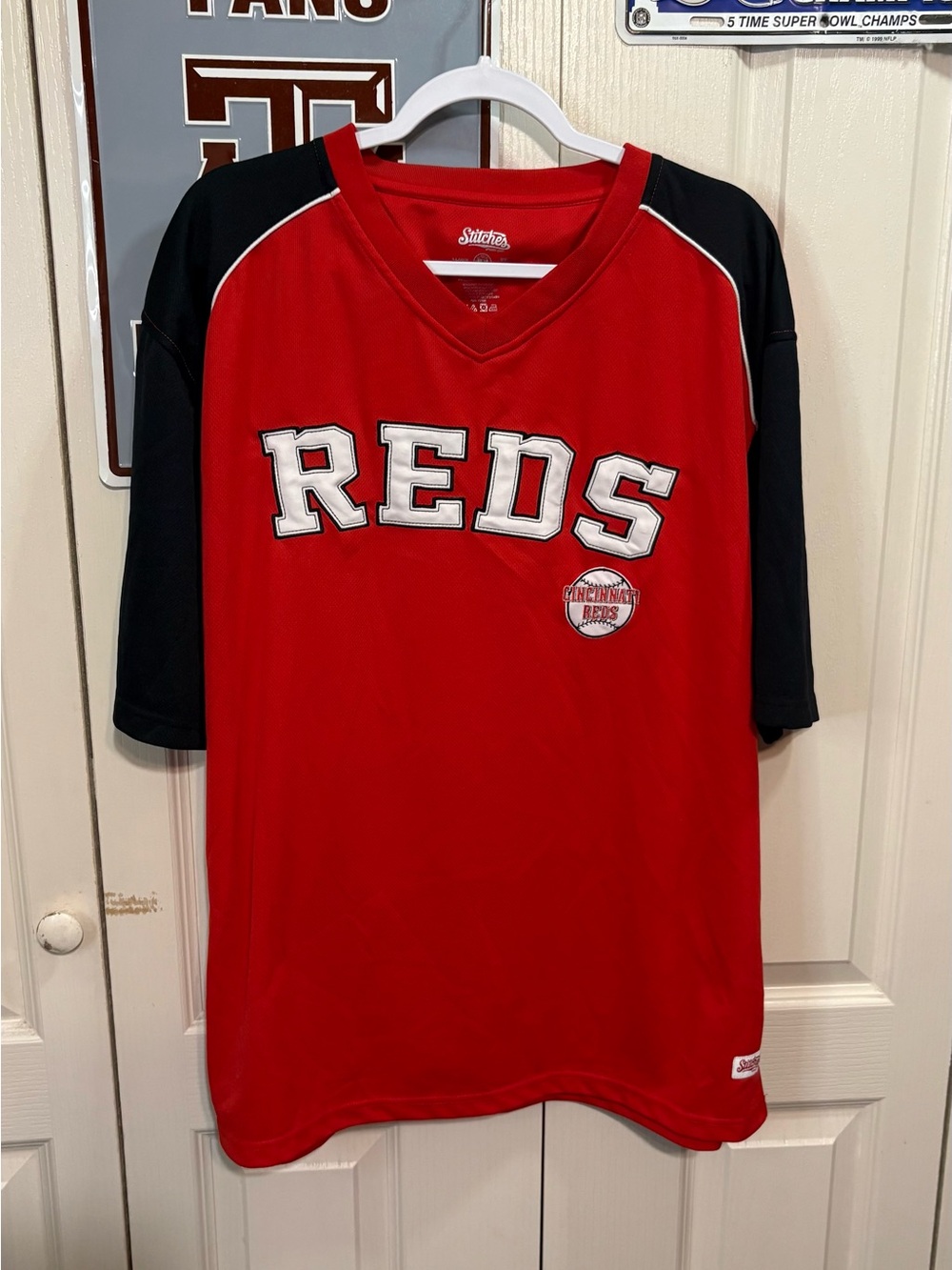 Stitches Cincinnati'REDS' Baseball Jersey